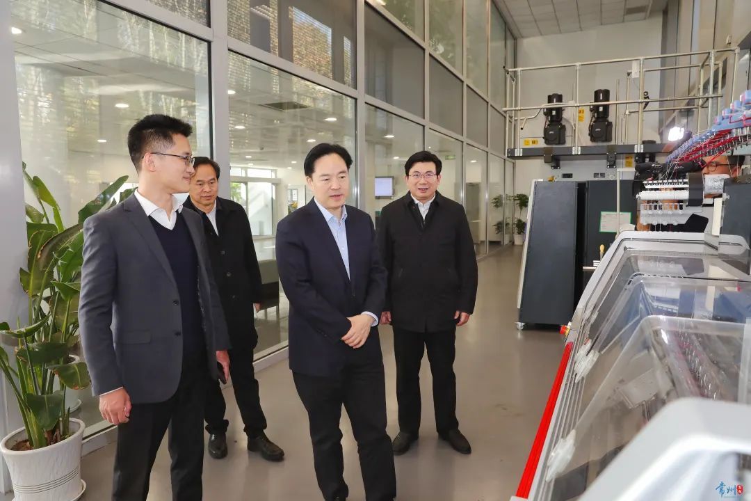 优化服务方式 解决发展难题！常州市委书记陈金虎走访重点企业(图1)